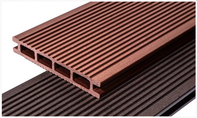 Террасная доск дпк декинг Darvolex Коричневый