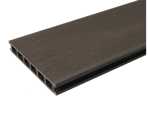 Террасная доска из ДПК пустотелая CM Decking серия GRAND цвет WENGE (венге,коричневый)