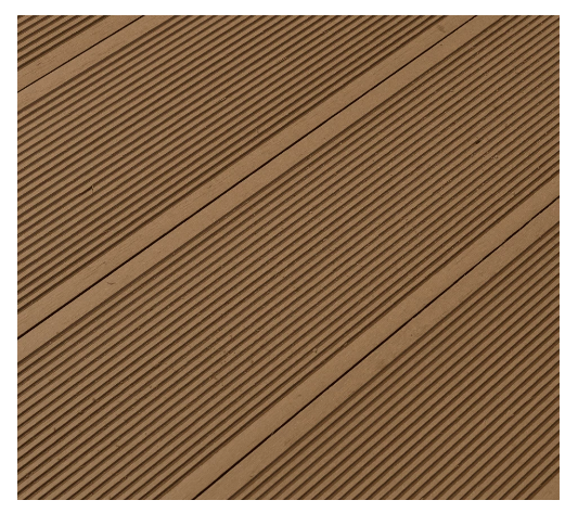 Террасная доска из ДПК пустотелая CM Decking серия Natur цвет OAK(дуб, желтый)