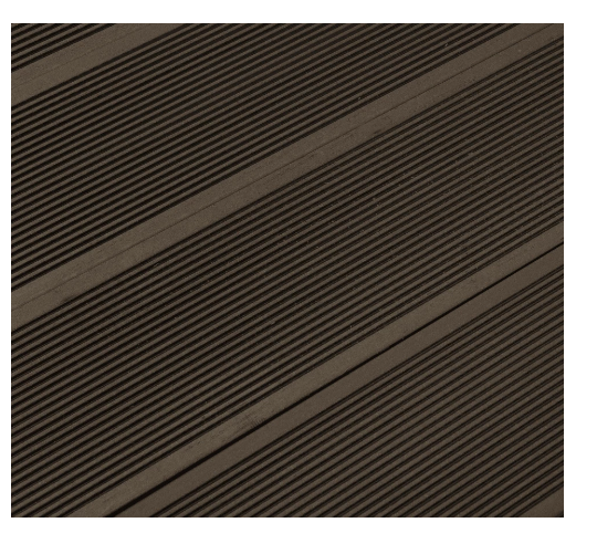 Террасная доска из ДПК пустотелая CM Decking серия Natur цвет WENGE (венге, коричневый)