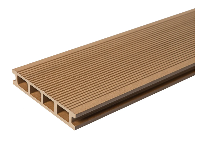 Террасная доска из ДПК пустотелая CM Decking серия VINTAGE  цвет OAK (дуб, желтый)