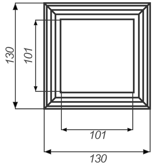 Крышка нижняя из ДПК Faynag Wood Кварц