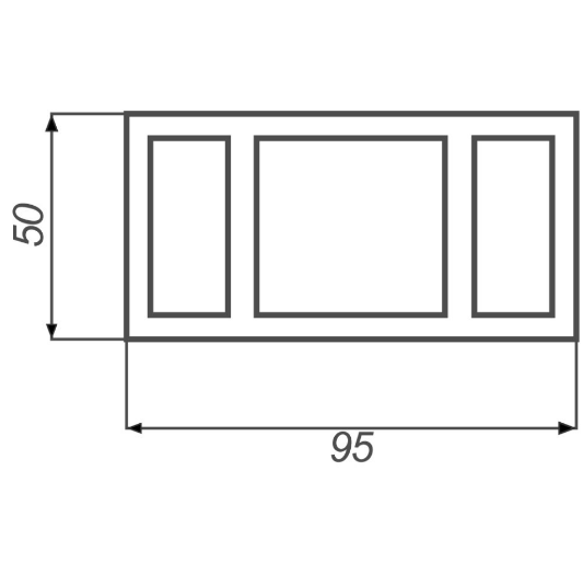 Перила нижние из ДПК Faynag Wood Кварц