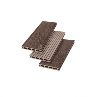 Террасная доска из ДПК Savewood Carpinus двухсторонняя терракотовый