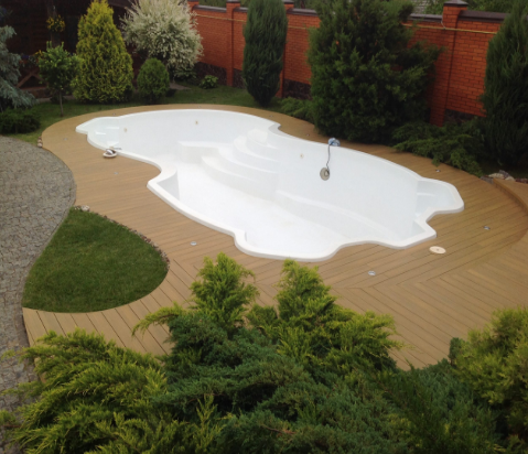 Террасная доска дпк Legro Ultra Naturale maple